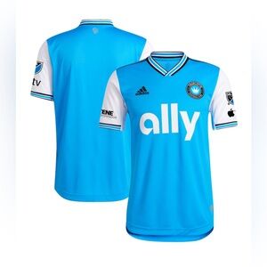 Charlotte FC Authentic Men’s MLS Soccer Jersey NWT